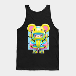 AKBLM - BAKEMONO 化物 KUMA | KAWAII CHIBI MASCOT ARTWORK FASHION TSHIRT DESIGN Tank Top